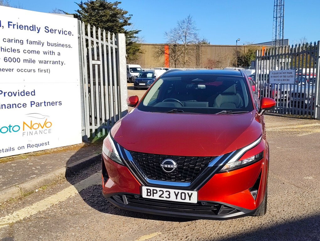 Nissan Qashqai Dig-t N-connecta BP23YOY Red #2
