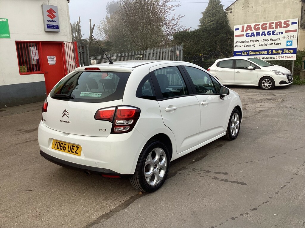 Citroen C3 1.2 Puretech Edition Euro 6 201666 YD66UEZ White #4