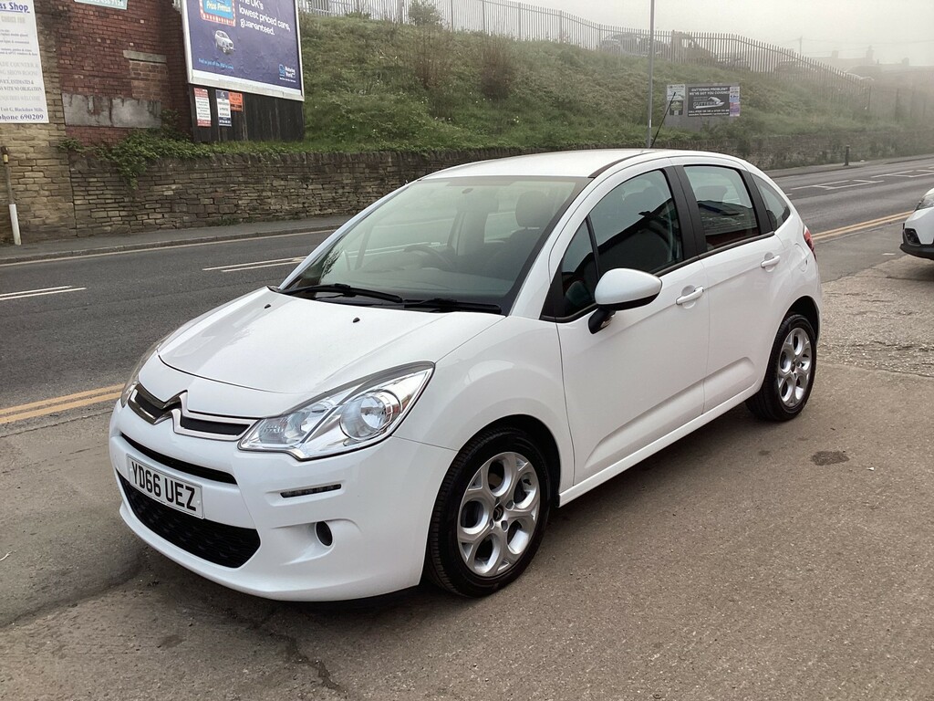 Citroen C3 1.2 Puretech Edition Euro 6 201666 YD66UEZ White #2