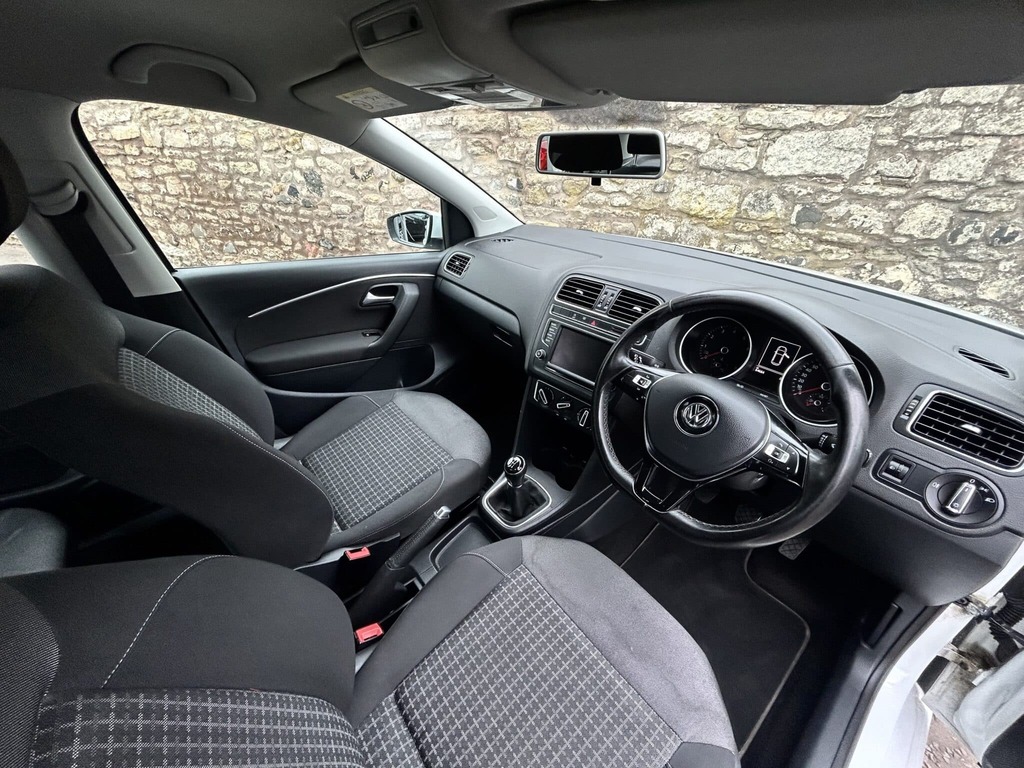 Volkswagen Polo 1.0 Se NV64PVL White #5