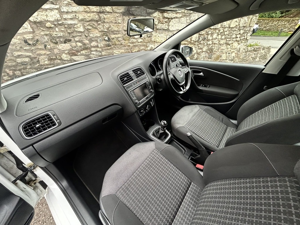 Volkswagen Polo 1.0 Se NV64PVL White #6