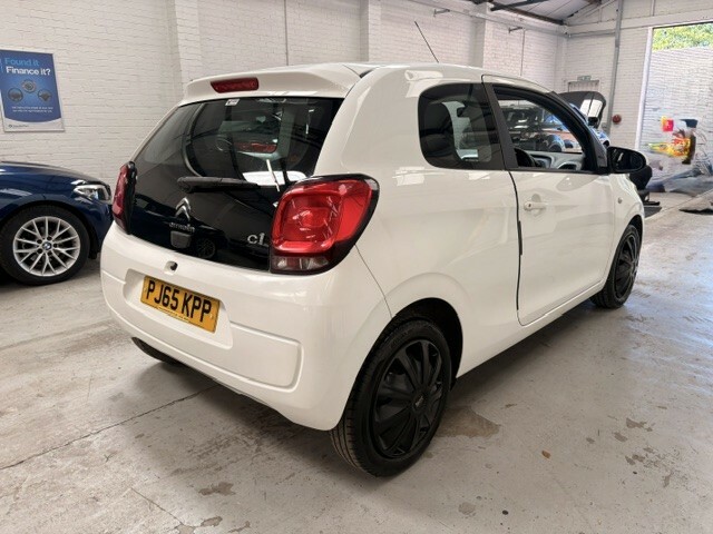 Citroen C1 Hatchback 1.0 Vti Feel 2015 PJ65KPP White #4