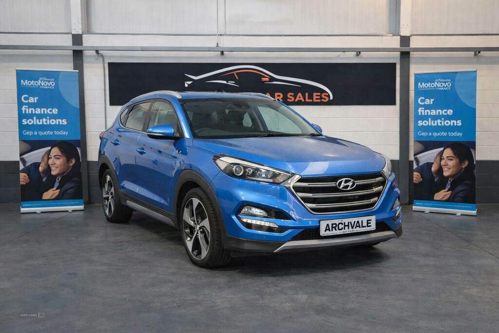 Hyundai Tucson 1.7 Crdi Blue Drive Sport Edition 2Wd Blue