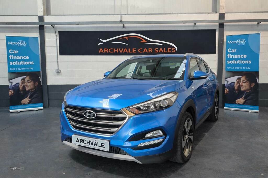 Hyundai Tucson 1.7 Crdi Blue Drive Sport Edition 2Wd SV17ZKT Blue #5