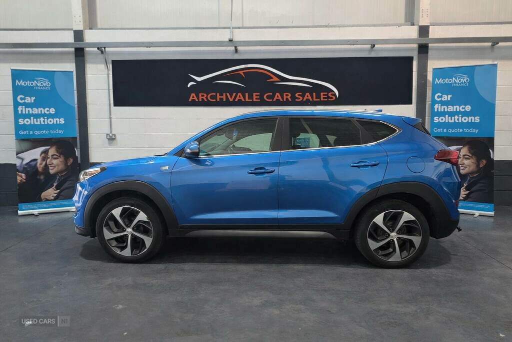 Hyundai Tucson 1.7 Crdi Blue Drive Sport Edition 2Wd SV17ZKT Blue #6