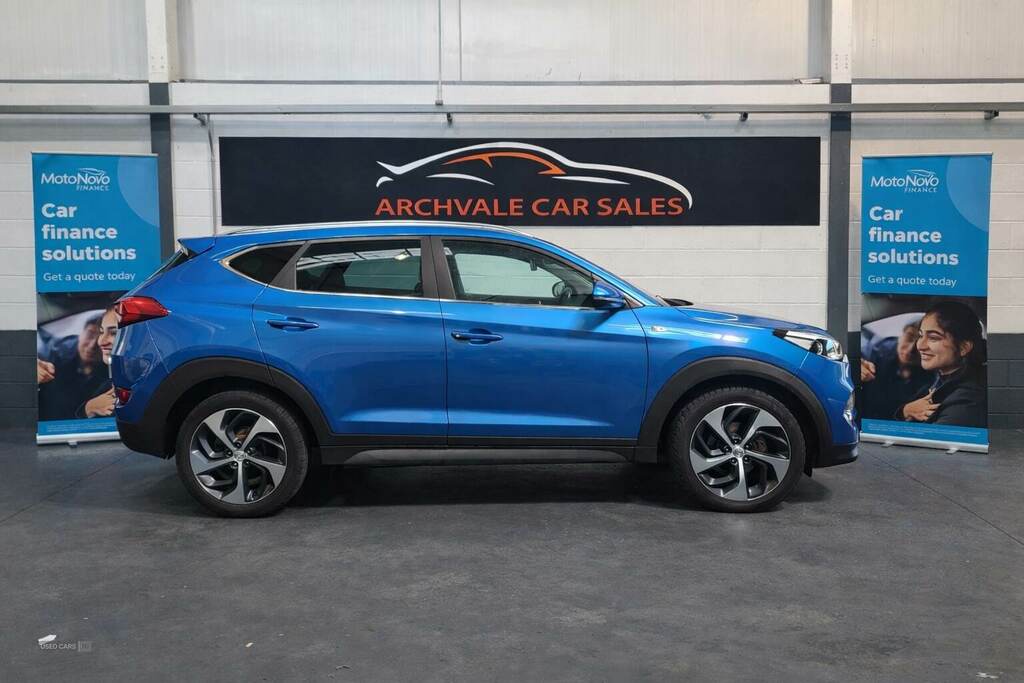 Hyundai Tucson 1.7 Crdi Blue Drive Sport Edition 2Wd SV17ZKT Blue #2