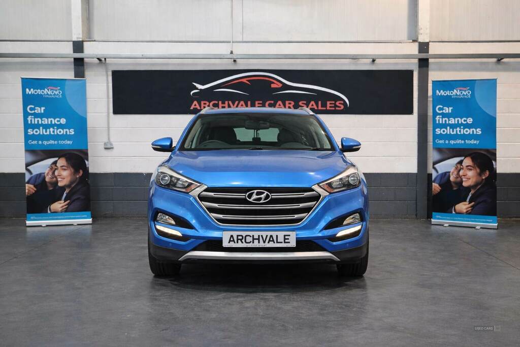 Hyundai Tucson 1.7 Crdi Blue Drive Sport Edition 2Wd SV17ZKT Blue #4