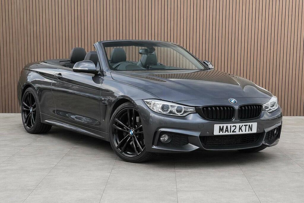 BMW 4 Series Convertible 2.0 420D M Sport Euro 6 Ss 201 Grey