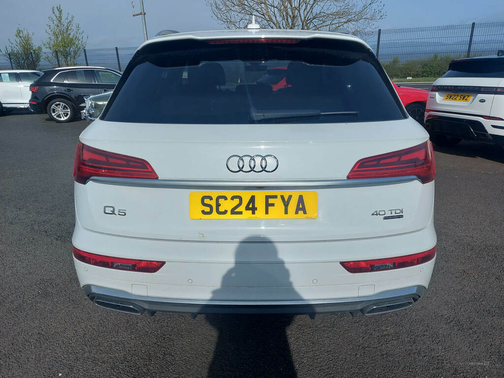 Audi Q5 40 Tdi Quattro S Line S Tronic SC24FYA White #5