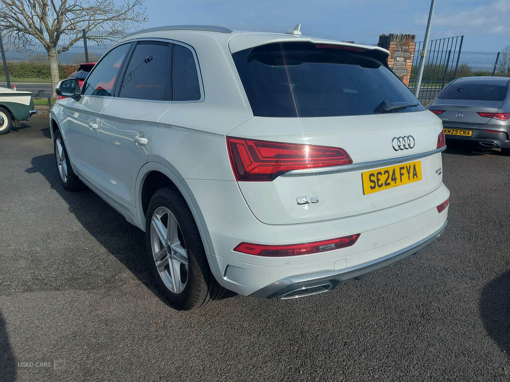 Audi Q5 40 Tdi Quattro S Line S Tronic SC24FYA White #4