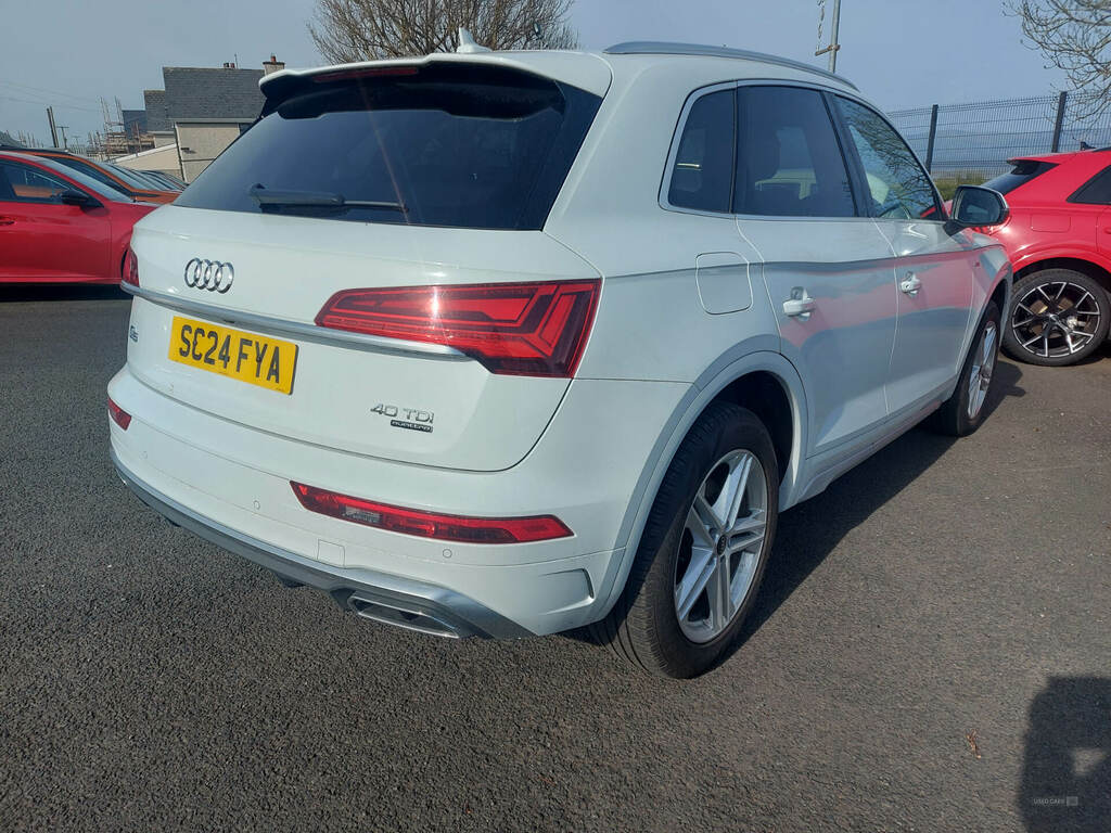 Audi Q5 40 Tdi Quattro S Line S Tronic SC24FYA White #3