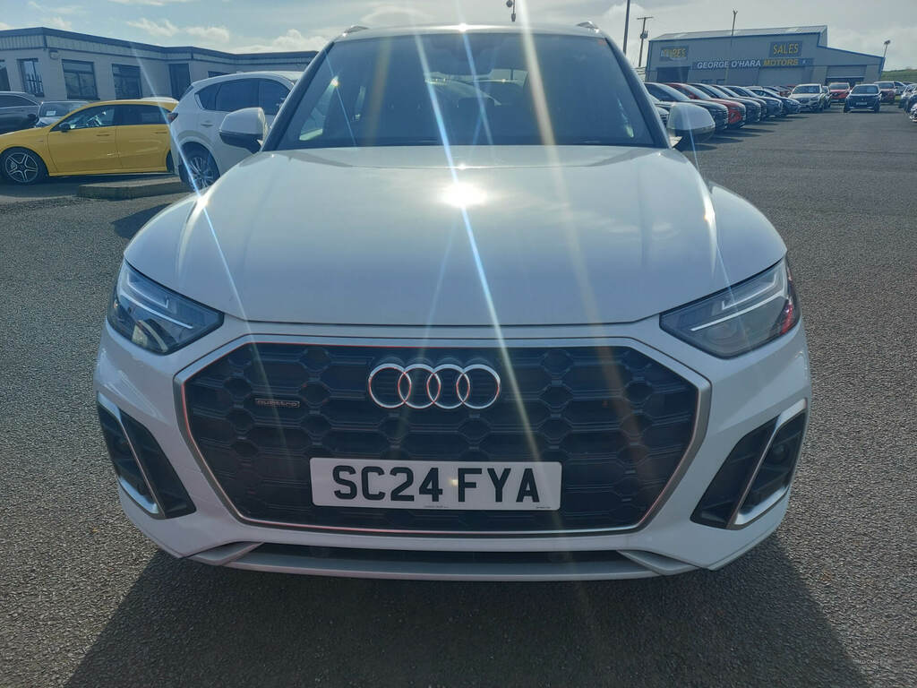 Audi Q5 40 Tdi Quattro S Line S Tronic SC24FYA White #6