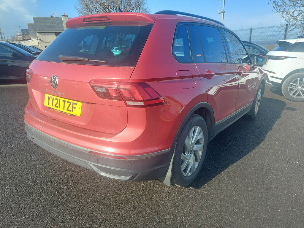 Volkswagen Tiguan 2.0 Tdi Life Dsg YY21TZF Red #3