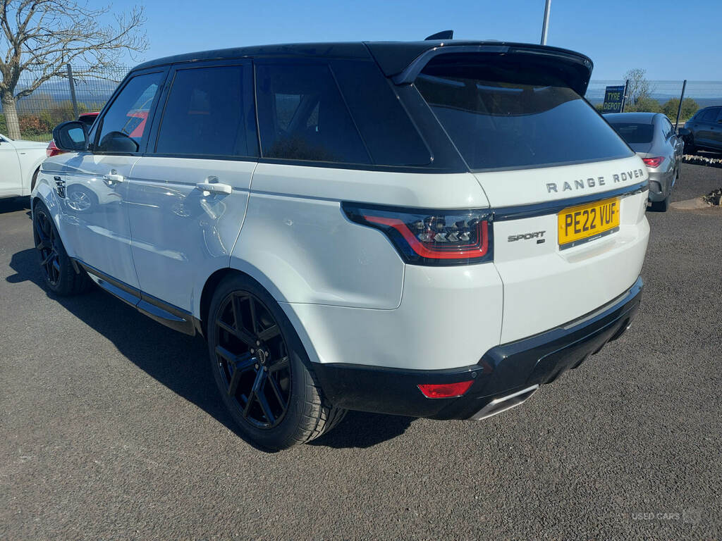Land Rover Range Rover Sport 3.0 D250 Hse PE22VUF White #4