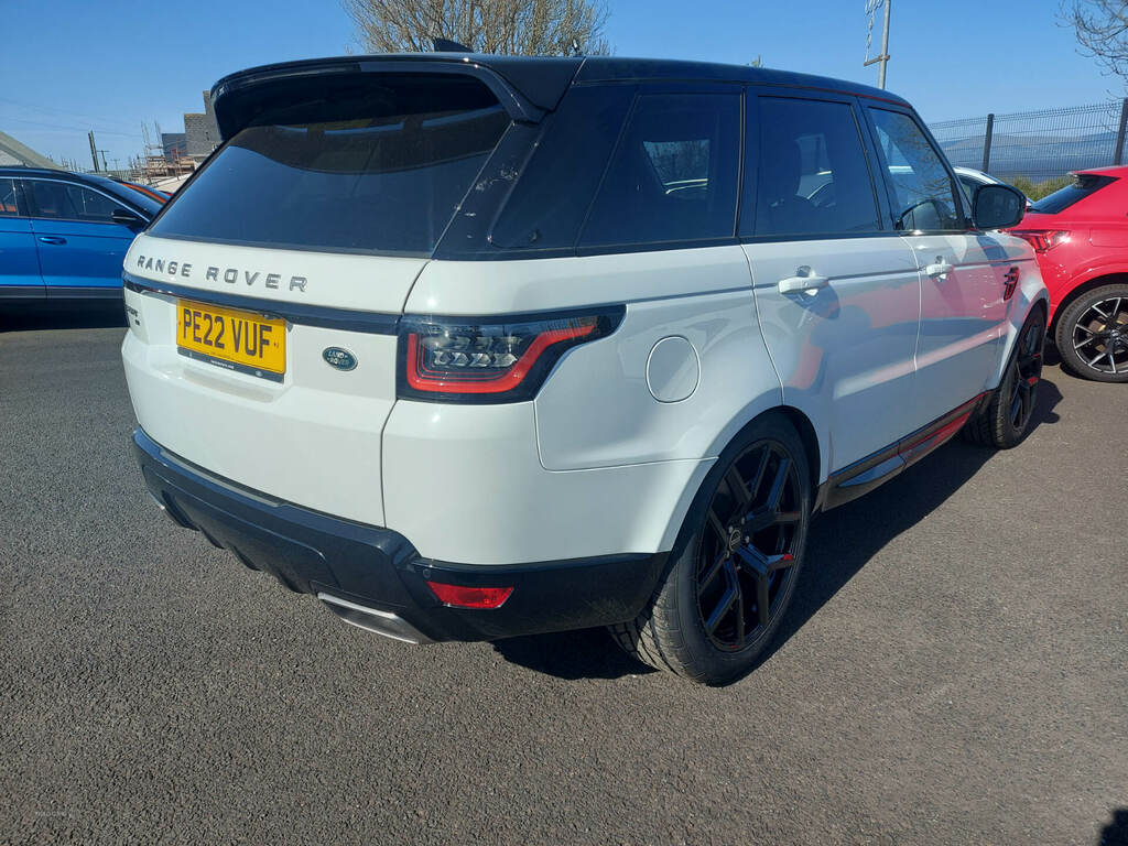 Land Rover Range Rover Sport 3.0 D250 Hse PE22VUF White #3