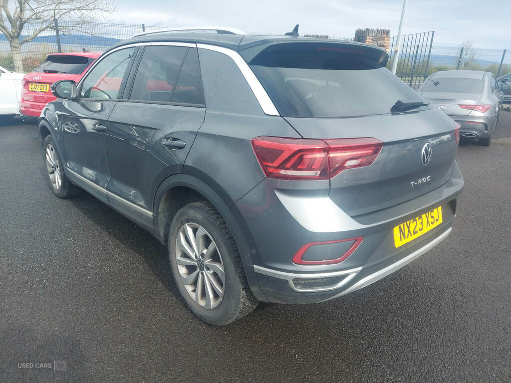 Volkswagen T-Roc 1.5 Tsi Style NX23XSJ Grey #4