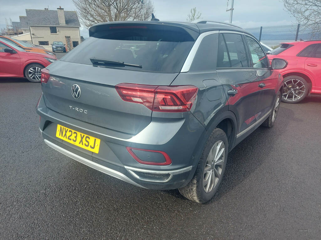 Volkswagen T-Roc 1.5 Tsi Style NX23XSJ Grey #3