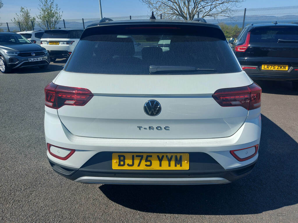 Volkswagen T-Roc 1.5 Tsi Match Dsg BJ75YYM White #5