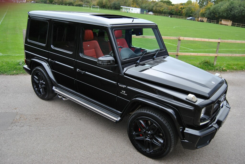 Mercedes-Benz G Class 5.5 G63 V8 Biturbo Amg Suv Spds7gt 4Wd Black