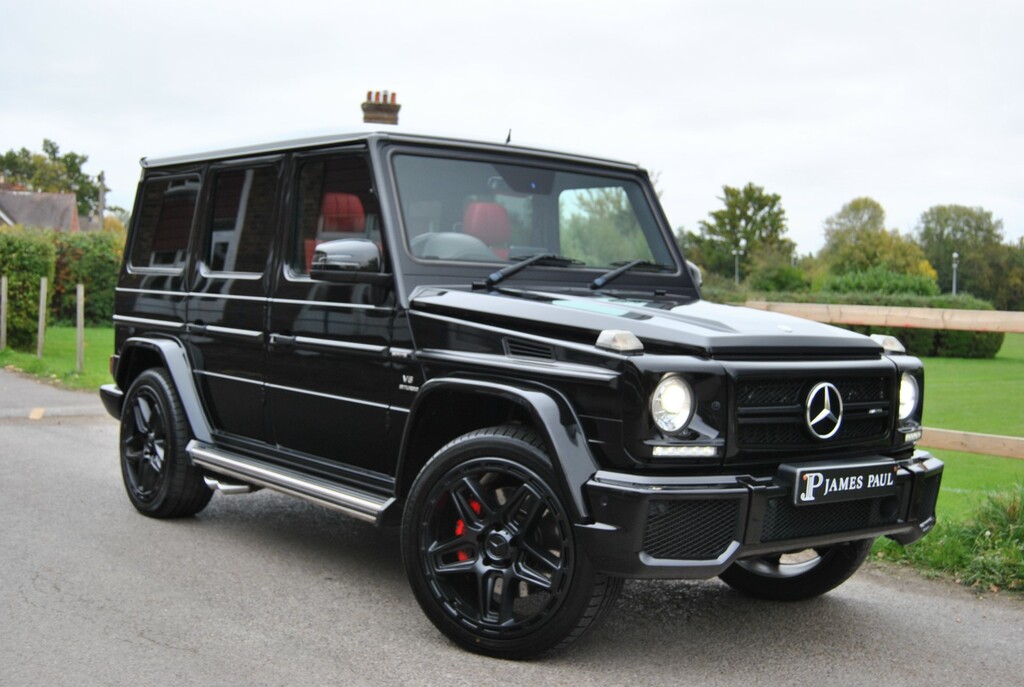 Mercedes-Benz G Class 5.5 G63 V8 Biturbo Amg Suv Spds7gt 4Wd Black #4