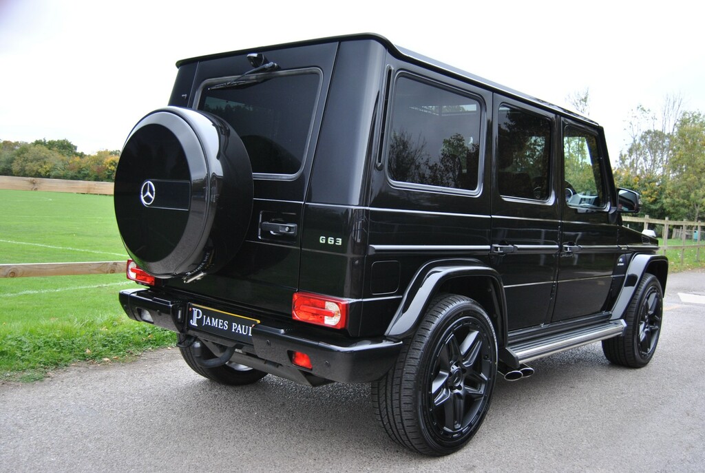 Mercedes-Benz G Class 5.5 G63 V8 Biturbo Amg Suv Spds7gt 4Wd Black #3
