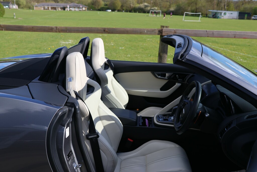 Jaguar F-Type 3.0 V6 S Convertible Awd Euro 6 S Grey #5