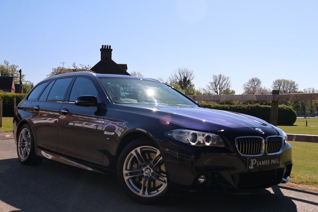BMW 5 Series 2.0 528I M Sport Touring Euro 6 S Blue #4