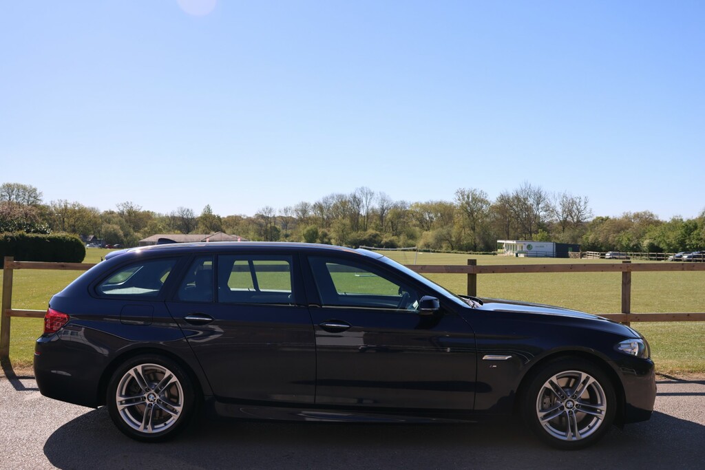 BMW 5 Series 2.0 528I M Sport Touring Euro 6 S Blue #2
