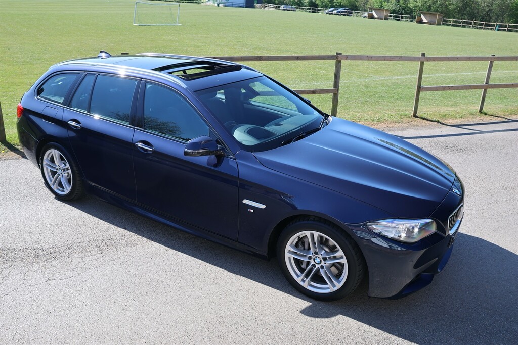 BMW 5 Series 2.0 528I M Sport Touring Euro 6 S Blue