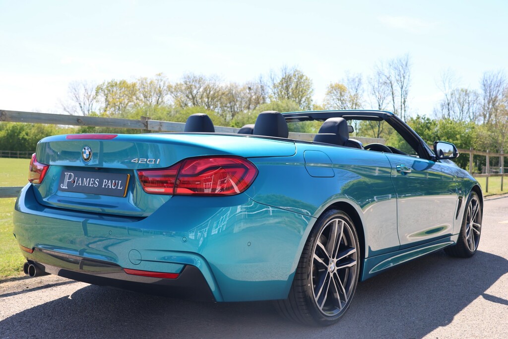 BMW 4 Series 2.0 Gpf M Sport Convertible Euro 6 Blue #3