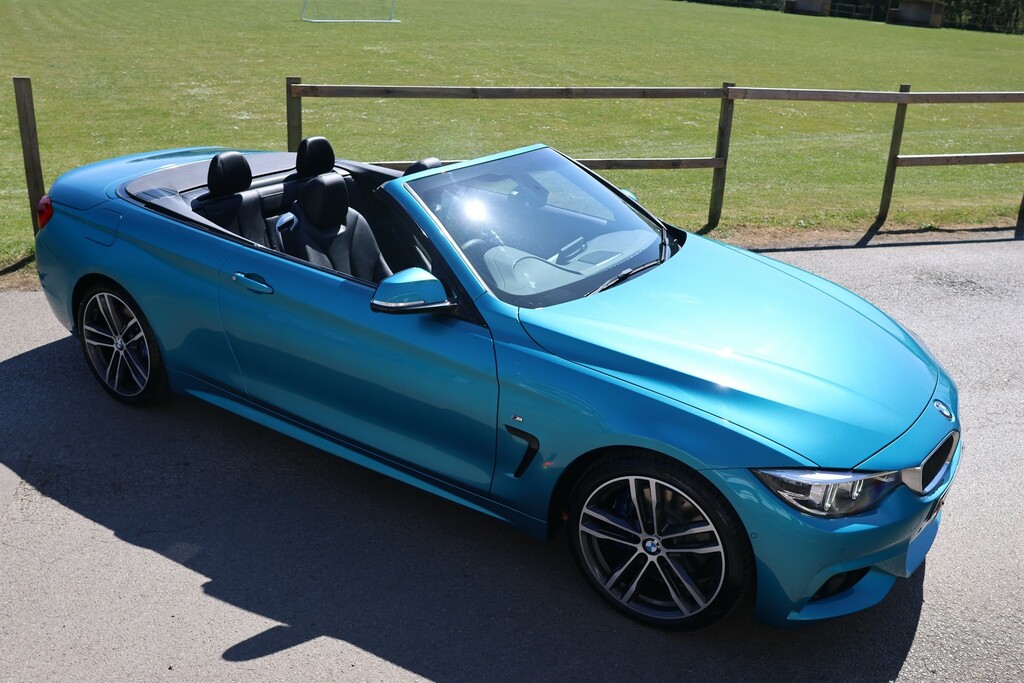 BMW 4 Series 2.0 Gpf M Sport Convertible Euro 6 Blue