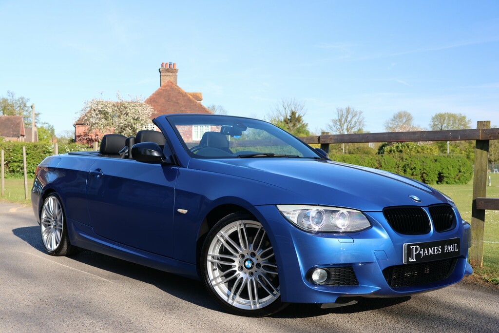BMW 3 Series 2.0 M Sport Convertible Euro 5 Blue #4
