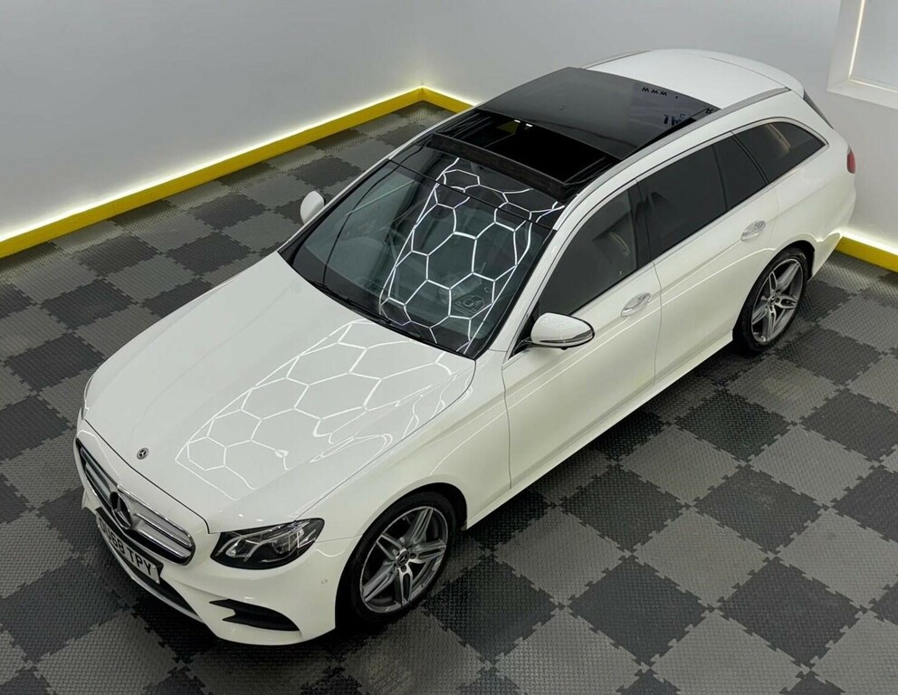 Mercedes-Benz E Class 2.0 D Amg Line Premium G-tronic Euro 6 Ss OU68TPY White #3