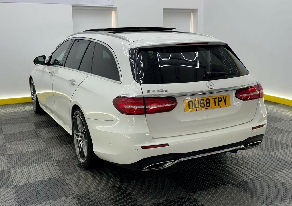 Mercedes-Benz E Class 2.0 D Amg Line Premium G-tronic Euro 6 Ss OU68TPY White #4