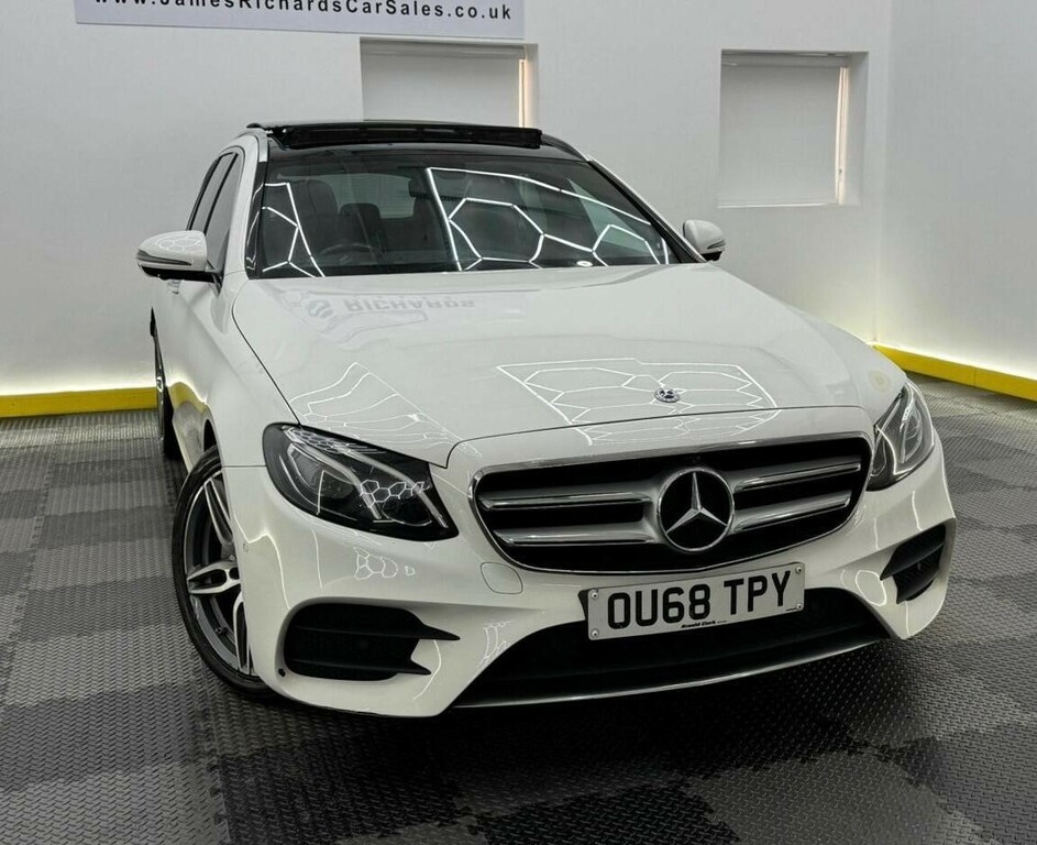 Mercedes-Benz E Class 2.0 D Amg Line Premium G-tronic Euro 6 Ss White