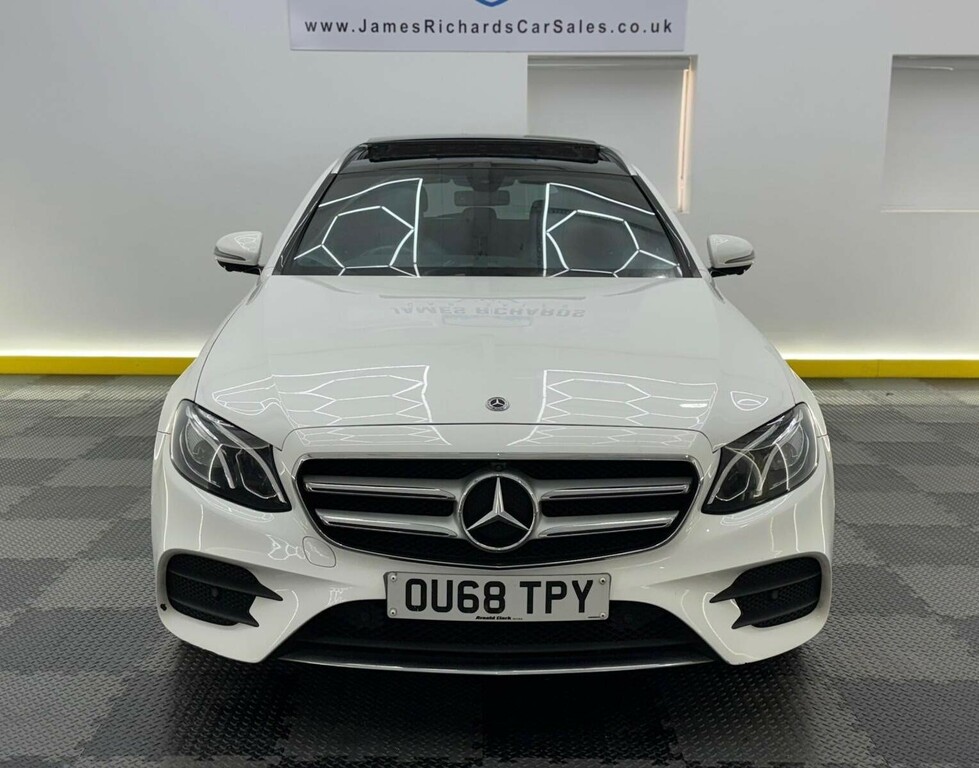 Mercedes-Benz E Class 2.0 D Amg Line Premium G-tronic Euro 6 Ss OU68TPY White #6