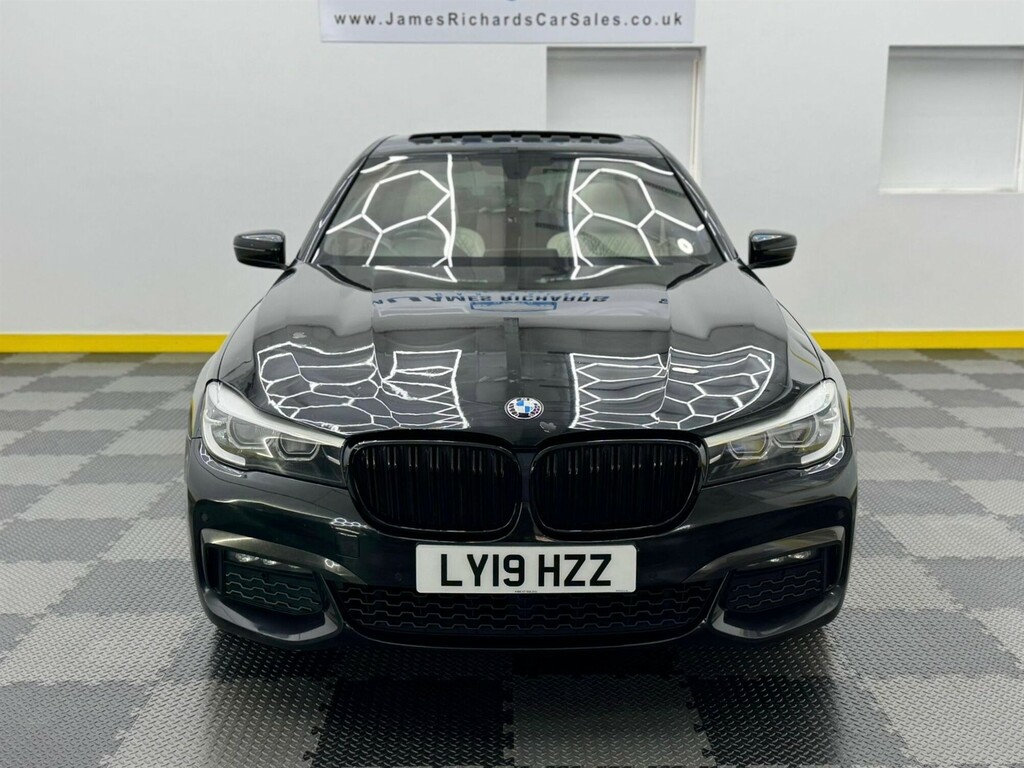 BMW 7 Series 3.0 M Sport Euro 6 Ss LY19HZZ Black #2