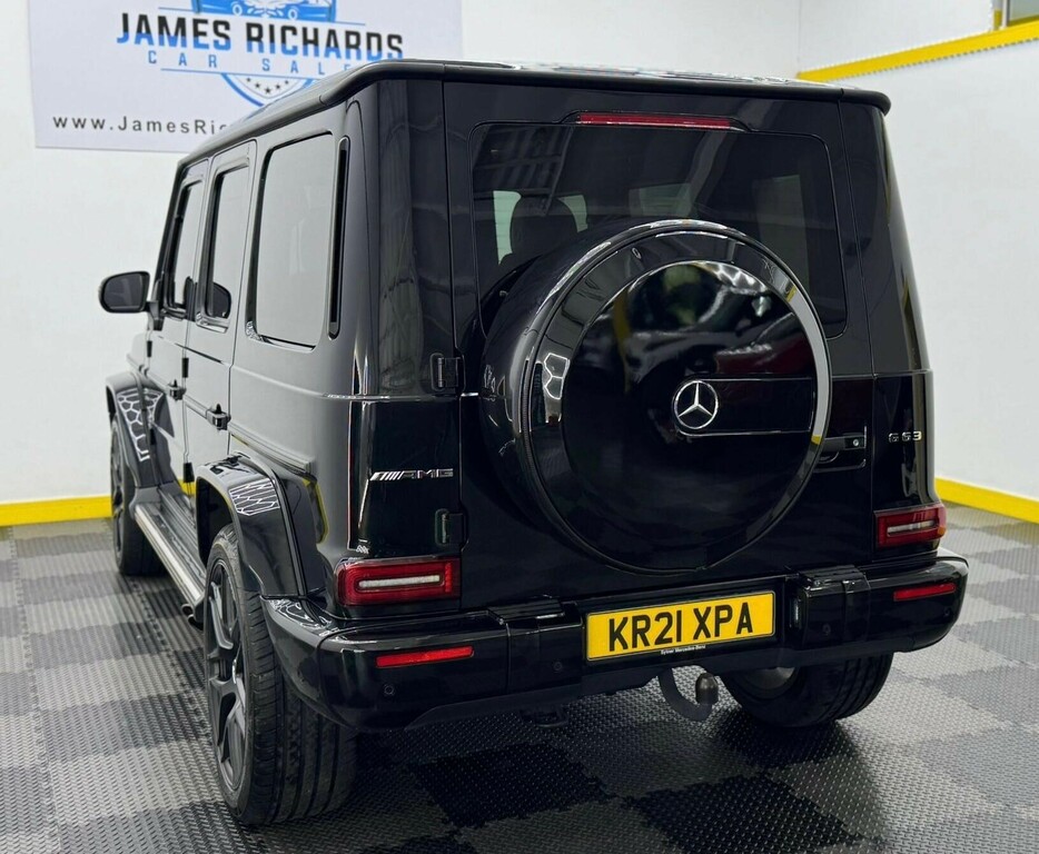 Mercedes-Benz G Class 4.0 G63 V8 Biturbo Amg Spds9gt 4Matic Euro 6 Ss KR21XPA Black #4
