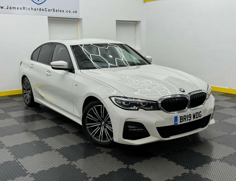 BMW 3 Series 2.0 M Sport Euro 6 Ss BR19WDG White #4