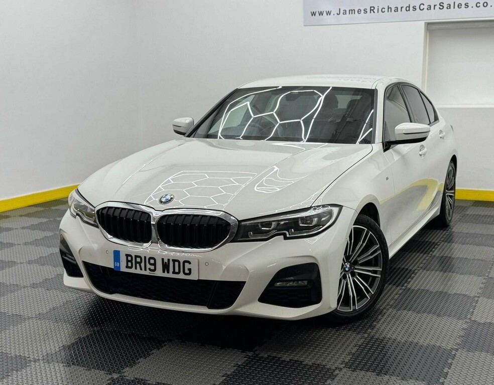BMW 3 Series 2.0 M Sport Euro 6 Ss BR19WDG White #6