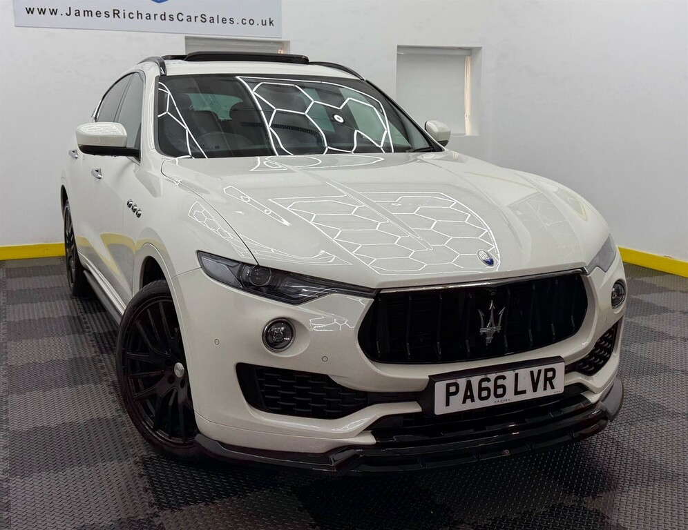 Maserati Levante 3.0D V6 Zf 4Wd Euro 6 Ss White
