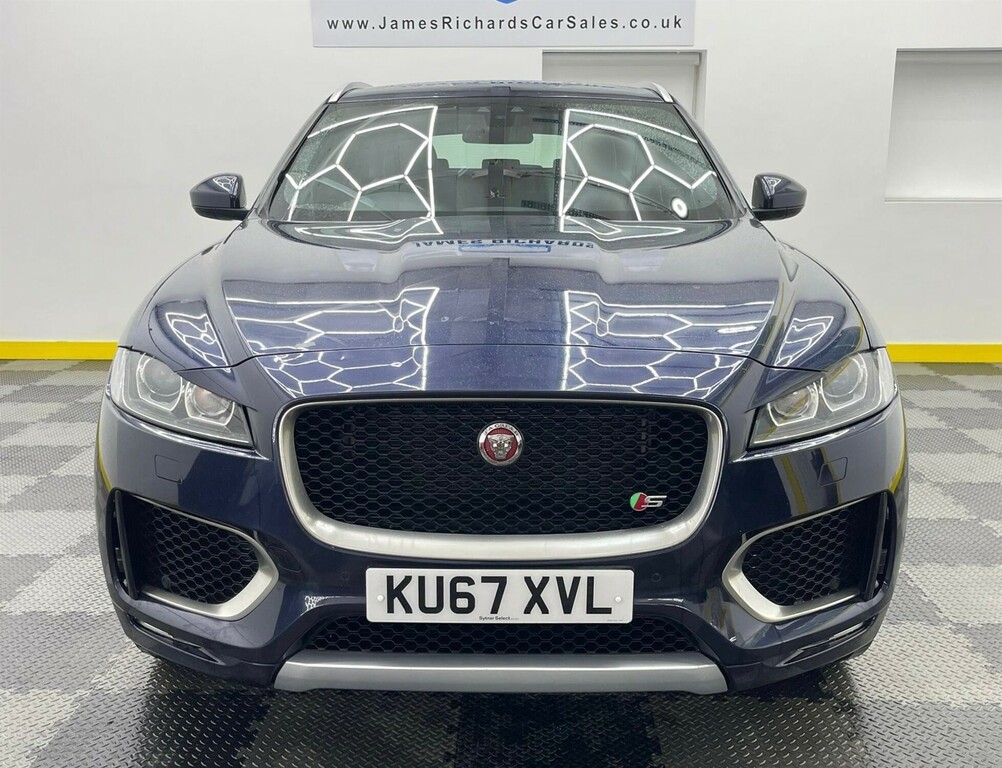 Jaguar F-Pace 3.0 D300 V6 S Awd Euro 6 Ss KU67XVL Blue #6