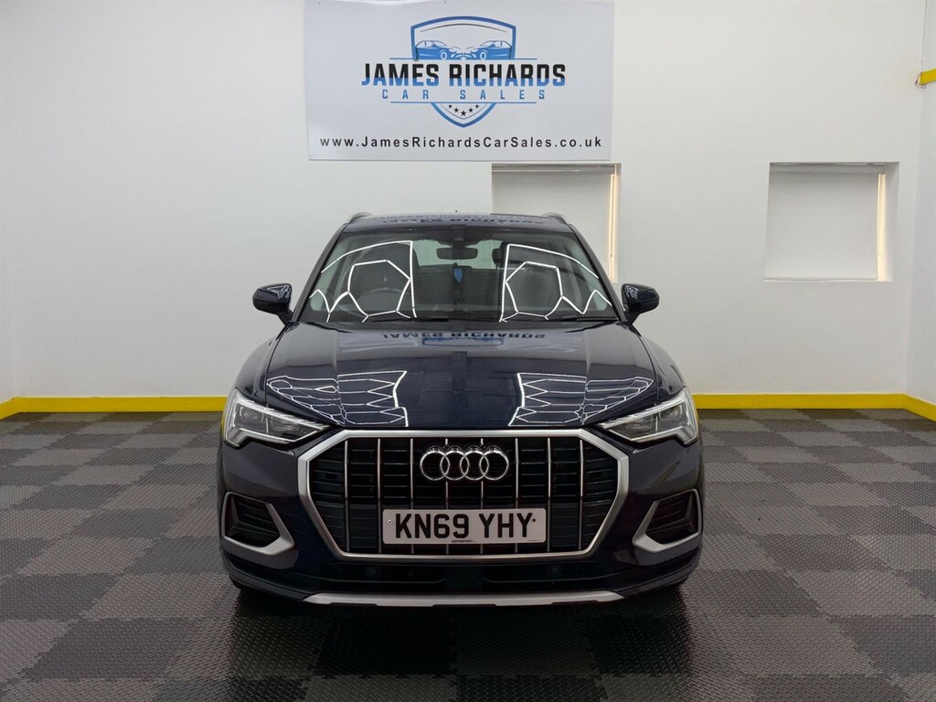 Audi Q3 2.0 Tdi 35 Sport S Tronic Euro 6 Ss KN69YHY Blue #6