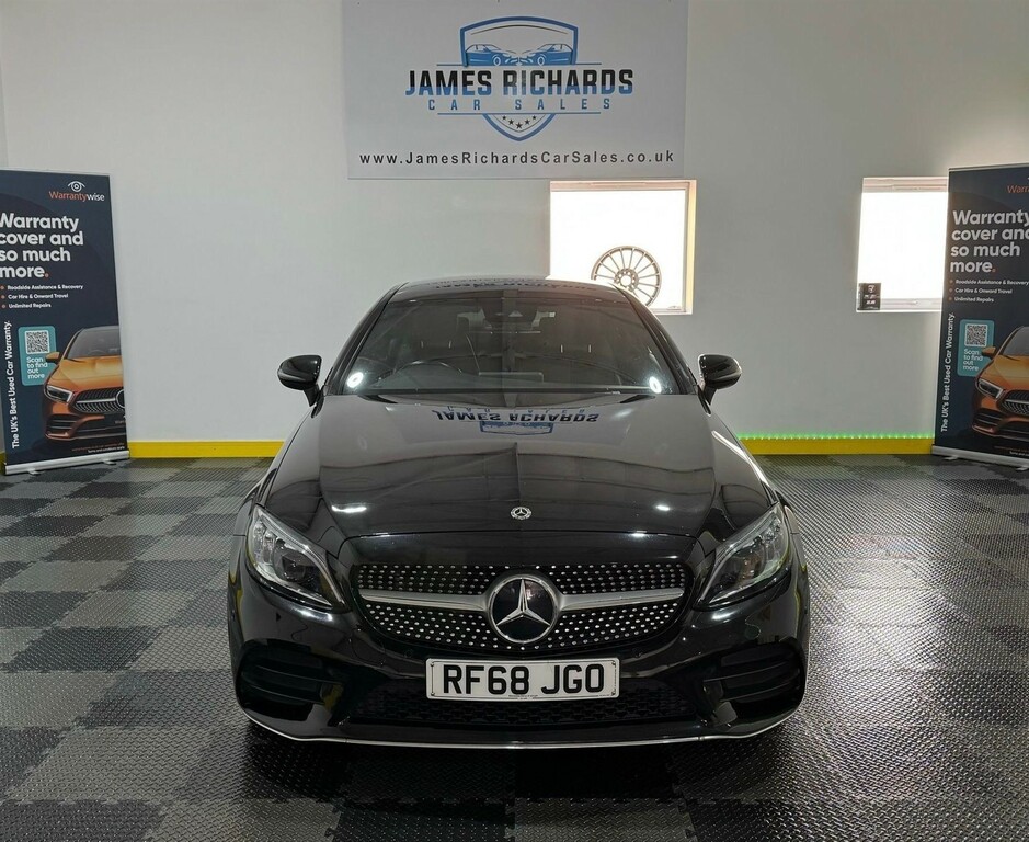 Mercedes-Benz C Class 2.0 Amg Line Premium G-tronic Euro 6 Ss RF68JGO Black #6