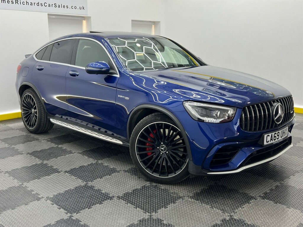 Mercedes-Benz GLC Class 4.0 V8 Biturbo Amg S Premium Plus Coupe Spds Mct Blue #5