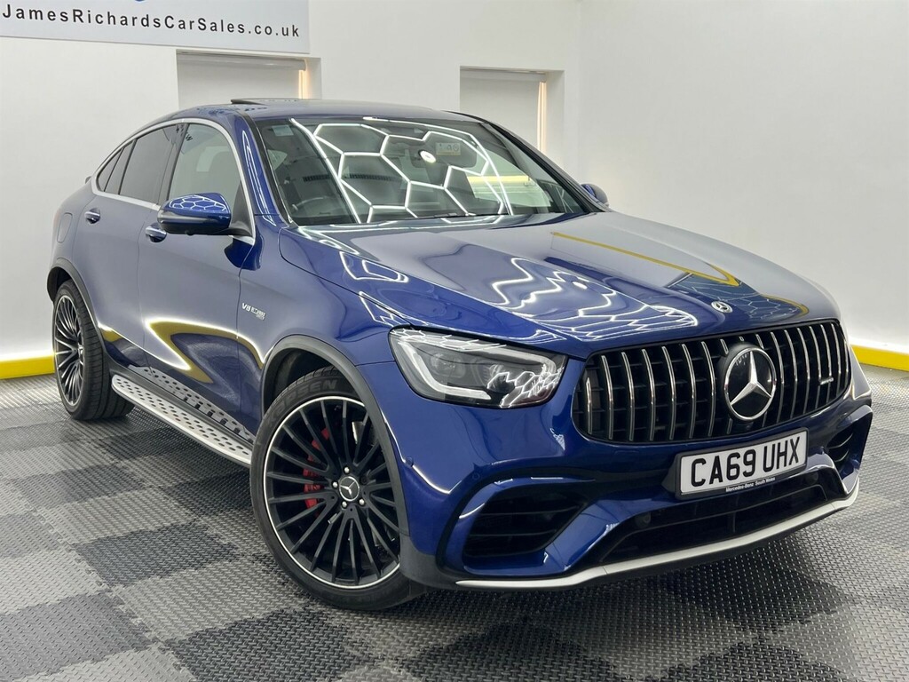 Mercedes-Benz GLC Class 4.0 V8 Biturbo Amg S Premium Plus Coupe Spds Mct Blue
