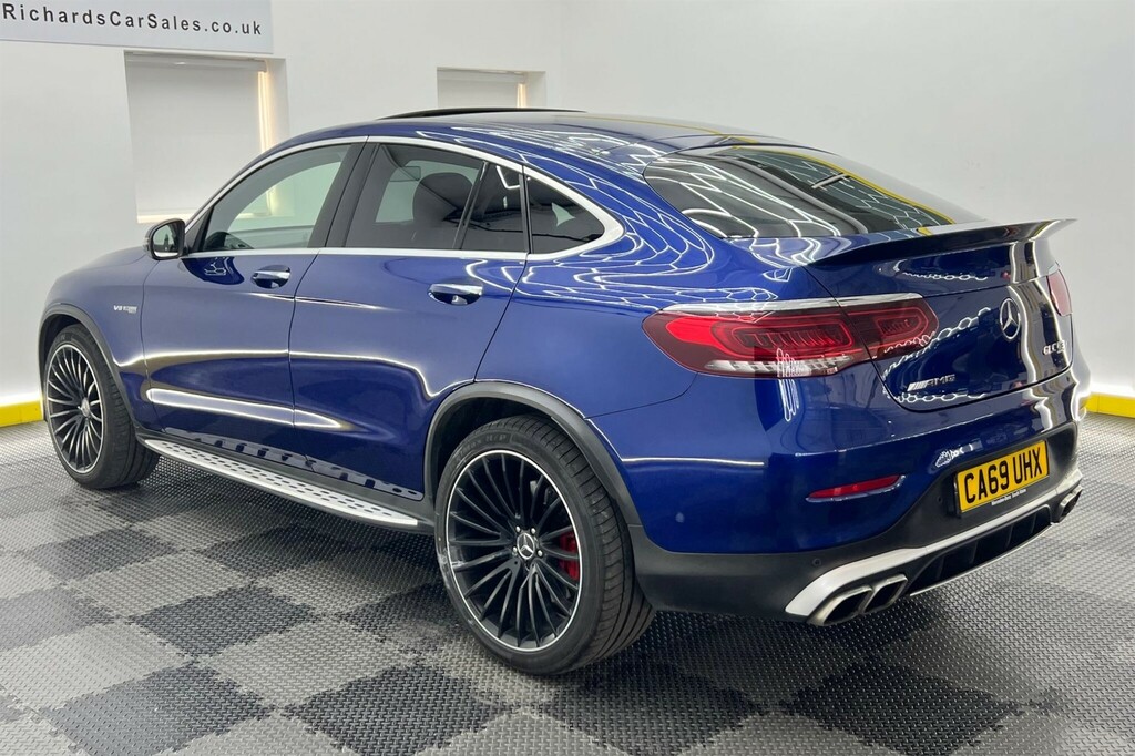 Mercedes-Benz GLC Class 4.0 V8 Biturbo Amg S Premium Plus Coupe Spds Mct Blue #4