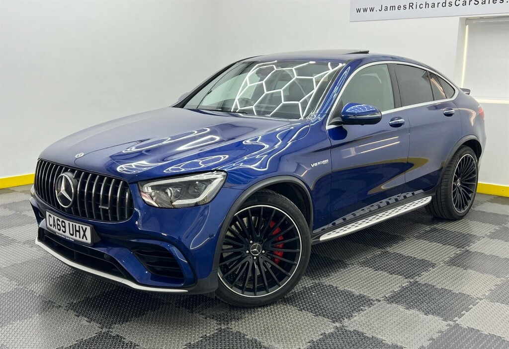 Mercedes-Benz GLC Class 4.0 V8 Biturbo Amg S Premium Plus Coupe Spds Mct Blue #3