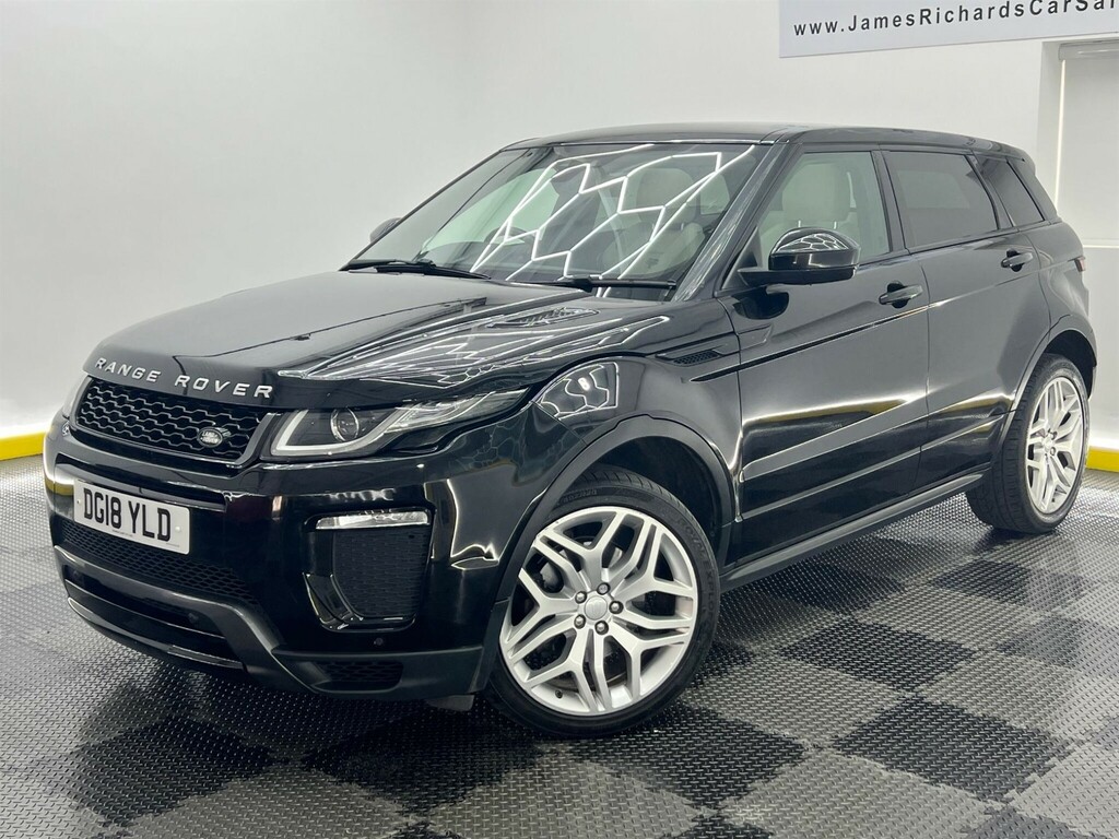 Land Rover Range Rover Evoque 2.0 Td4 Hse Dynamic 4Wd Euro 6 Ss DG18YLD Black #3