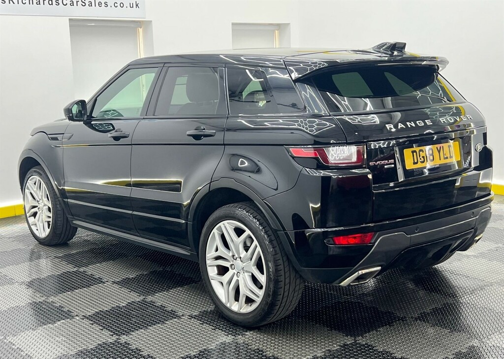 Land Rover Range Rover Evoque 2.0 Td4 Hse Dynamic 4Wd Euro 6 Ss DG18YLD Black #4